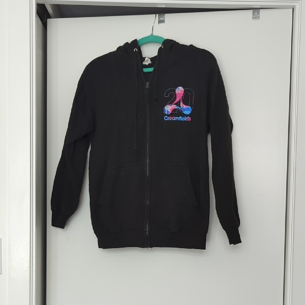 Creamfields Black Hoodie with 20th Anniversary Logo